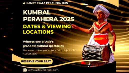 Kumbal Perahaera 2025 in Kandy City, Sri Lanka See all the parade dates and the best places to watch the event — including Pizza Hut, Java Coffee Lounge, Midland Deli, Casamara Hotel, and more.